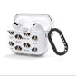 Australian Shepherd Icon with Name AirPods Clear Case 3rd Gen Side Image