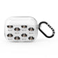 Australian Shepherd Icon with Name AirPods Pro Clear Case
