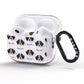Australian Shepherd Icon with Name AirPods Pro Glitter Case Side Image