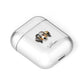 Australian Shepherd Personalised AirPods Case Laid Flat