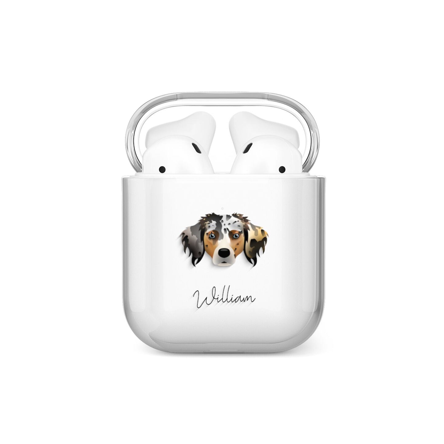 Australian Shepherd Personalised AirPods Case
