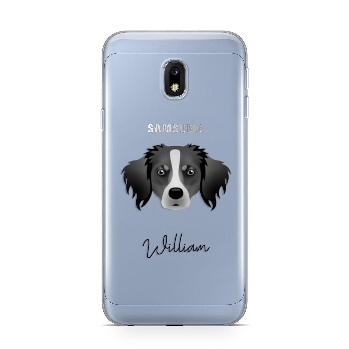 Australian Shepherd Personalised Samsung Galaxy J3 2017 Case