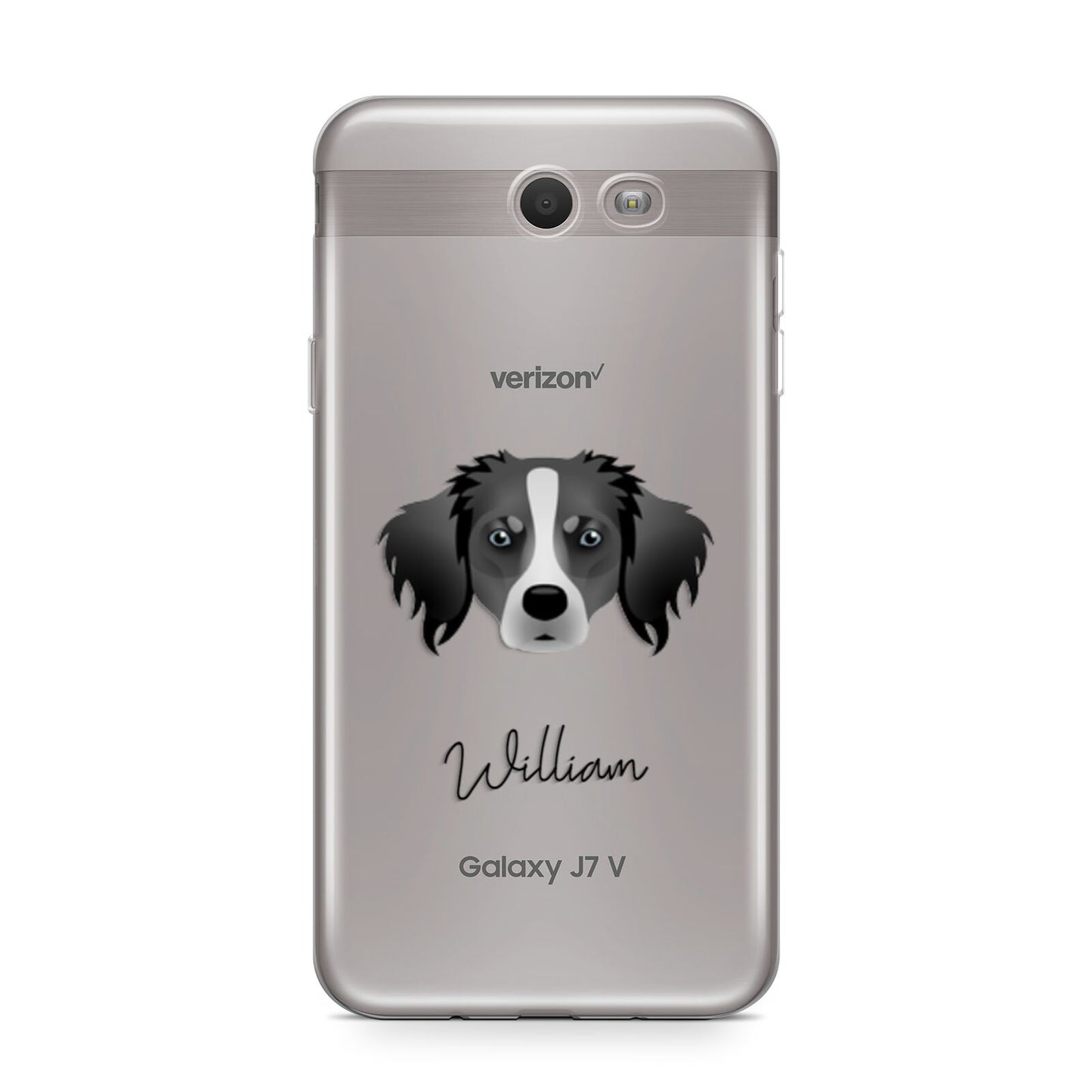 Australian Shepherd Personalised Samsung Galaxy J7 2017 Case