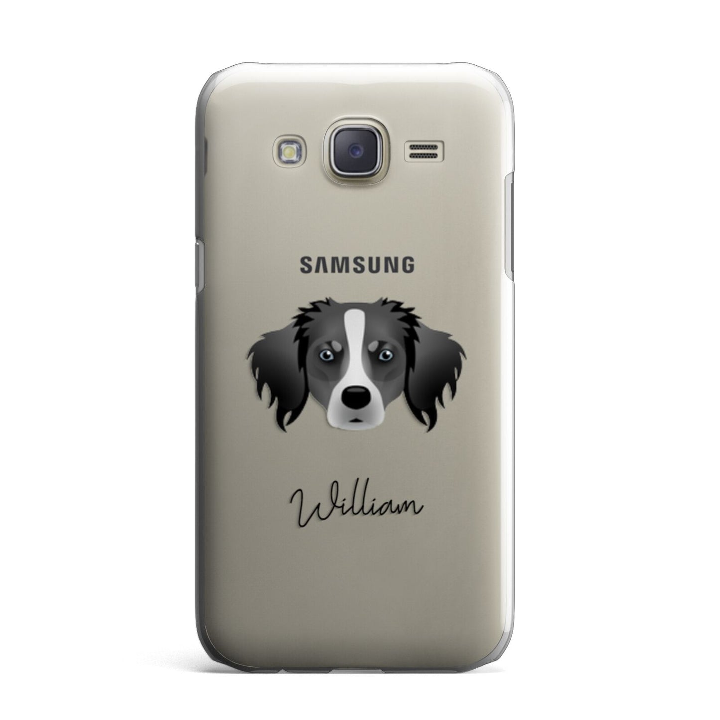 Australian Shepherd Personalised Samsung Galaxy J7 Case