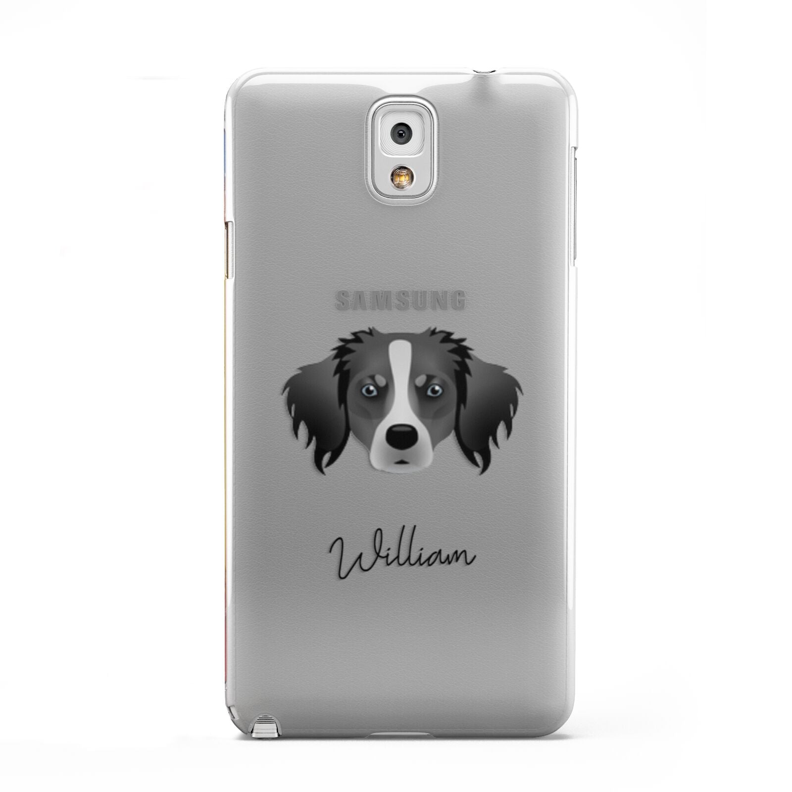 Australian Shepherd Personalised Samsung Galaxy Note 3 Case