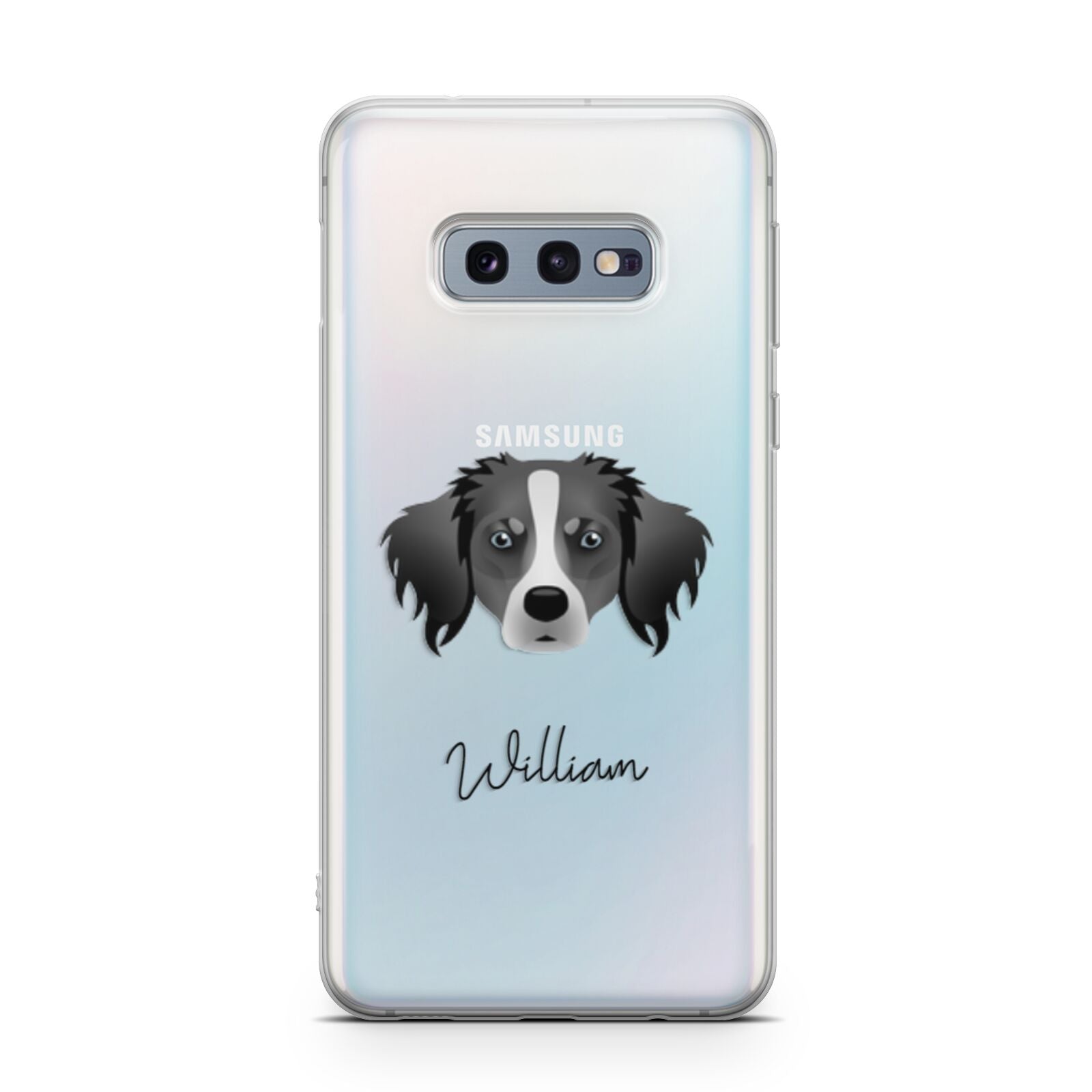 Australian Shepherd Personalised Samsung Galaxy S10E Case