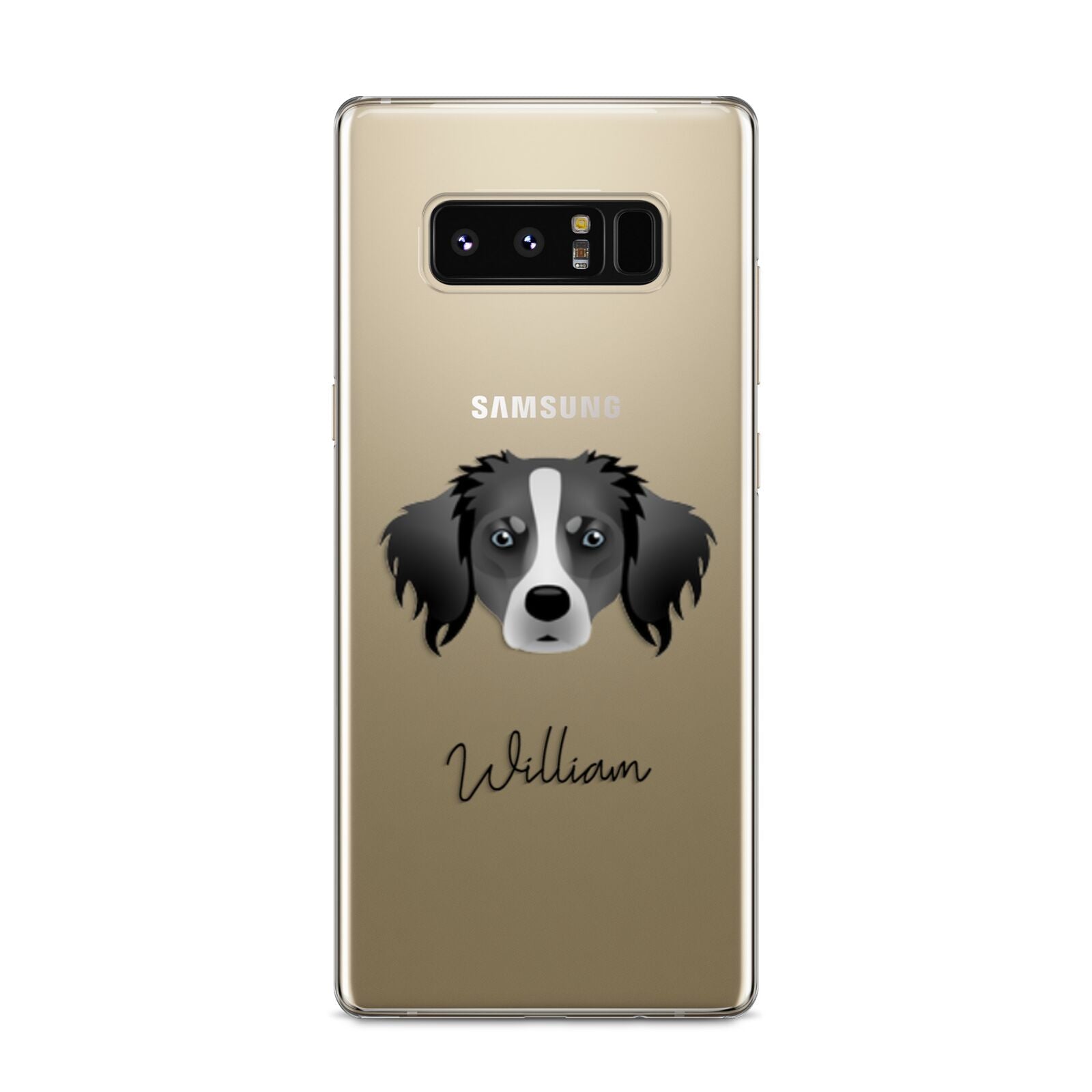 Australian Shepherd Personalised Samsung Galaxy S8 Case