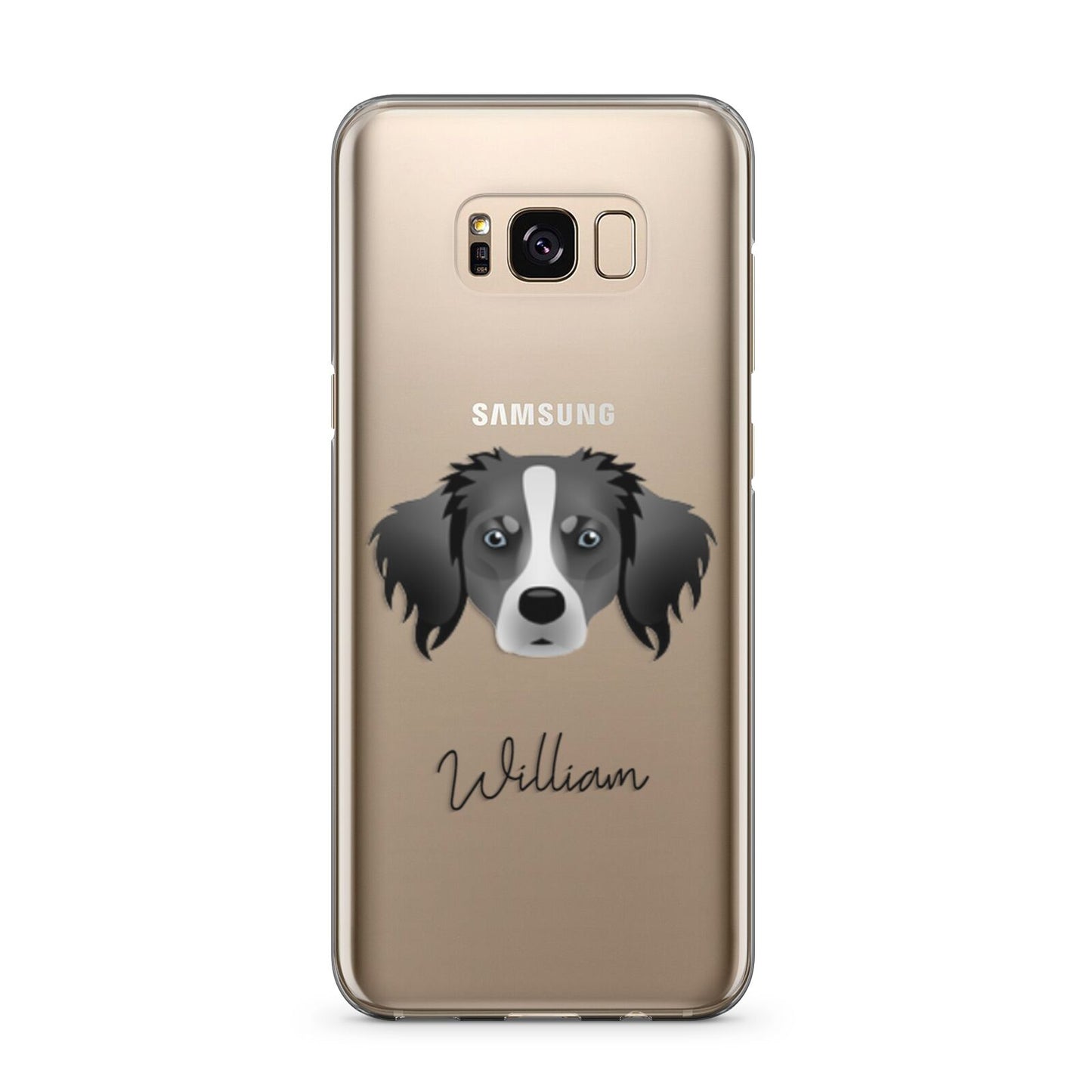Australian Shepherd Personalised Samsung Galaxy S8 Plus Case