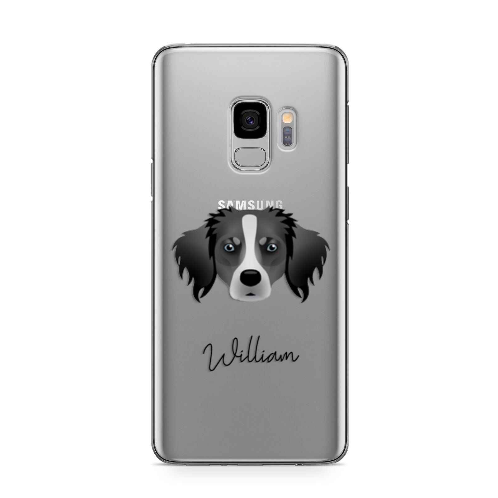 Australian Shepherd Personalised Samsung Galaxy S9 Case