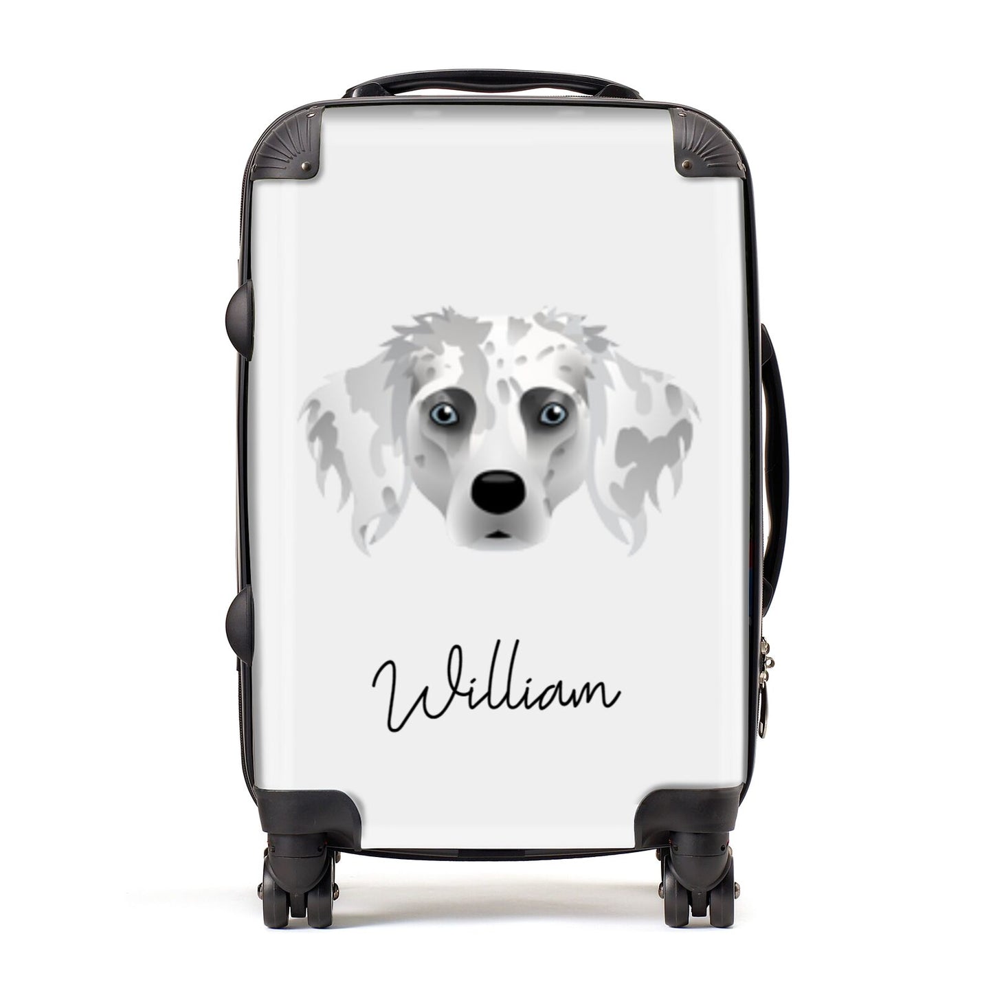 Australian Shepherd Personalised Suitcase