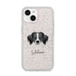 Australian Shepherd Personalised iPhone 14 Glitter Tough Case Starlight