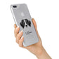 Australian Shepherd Personalised iPhone 7 Plus Bumper Case on Silver iPhone Alternative Image