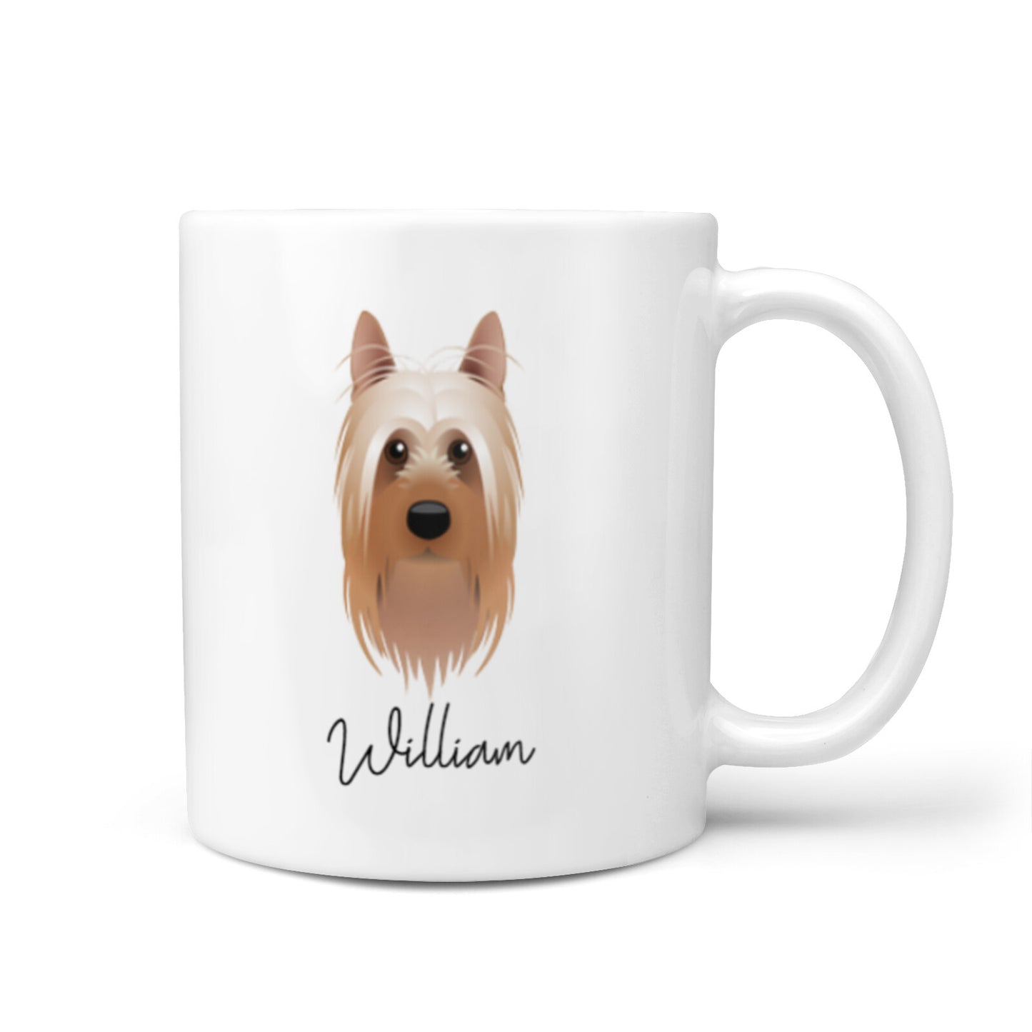Australian Silky Terrier Personalised 10oz Mug