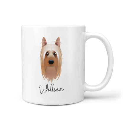 Australian Silky Terrier Personalised 10oz Mug