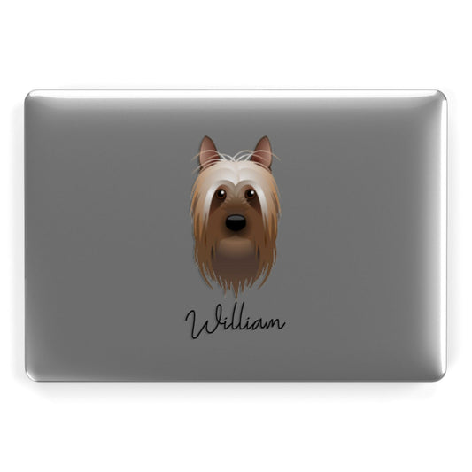 Australian Silky Terrier Personalised Apple MacBook Case