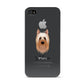 Australian Silky Terrier Personalised Apple iPhone 4s Case