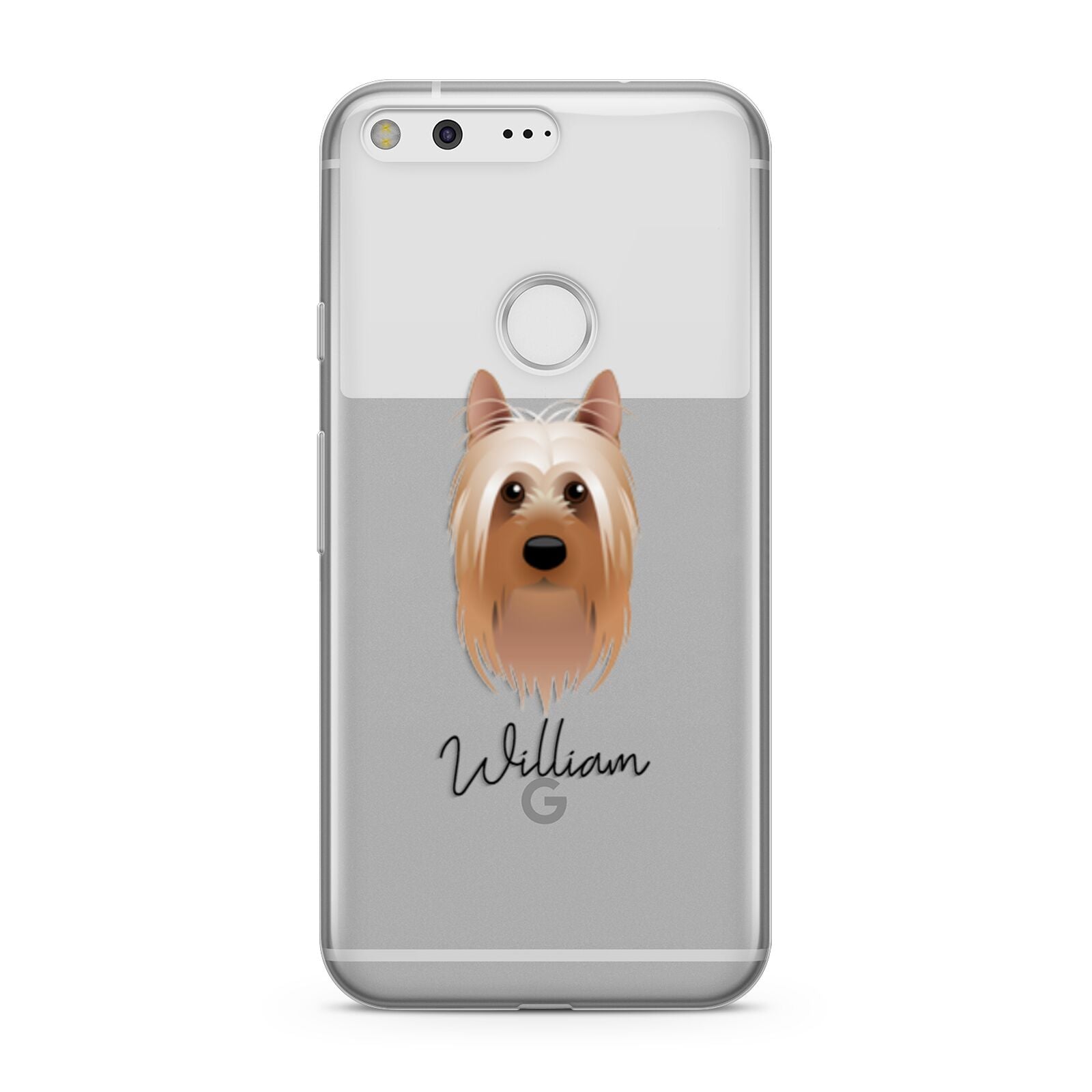 Australian Silky Terrier Personalised Google Pixel Case