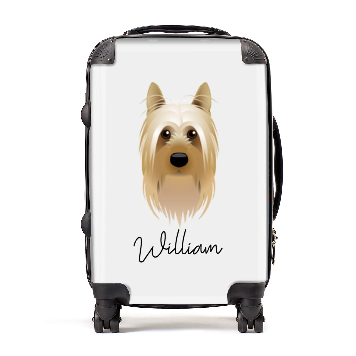 Australian Silky Terrier Personalised Suitcase