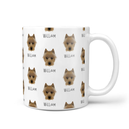 Australian Terrier Icon with Name 10oz Mug