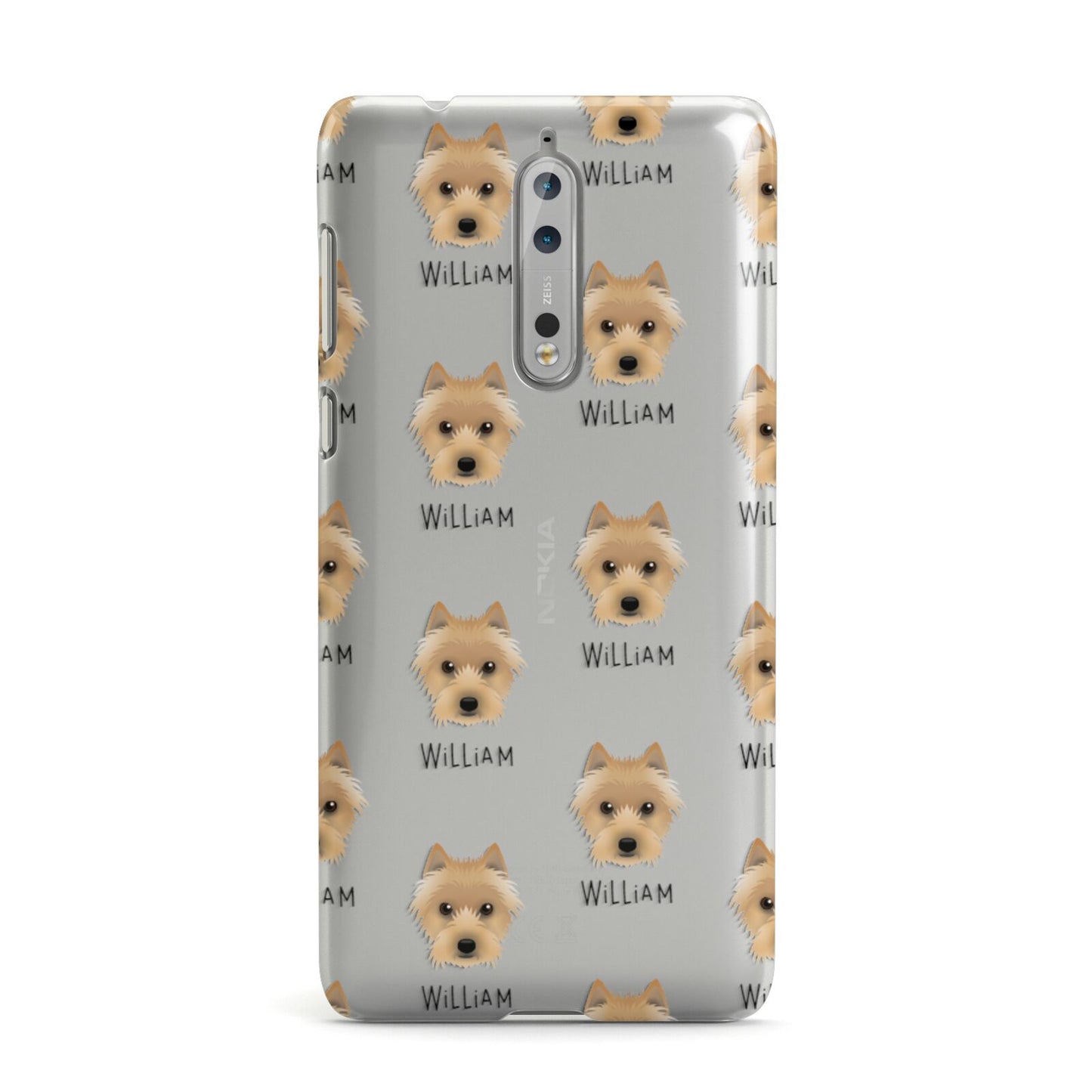 Australian Terrier Icon with Name Nokia Case