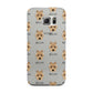 Australian Terrier Icon with Name Samsung Galaxy S6 Edge Case