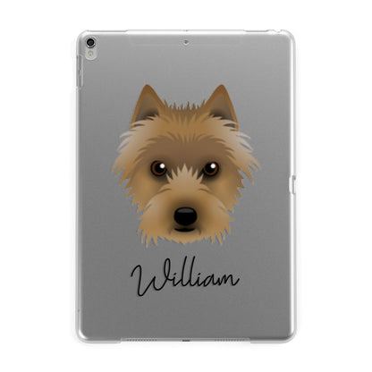 Australian Terrier Personalised Apple iPad Silver Case