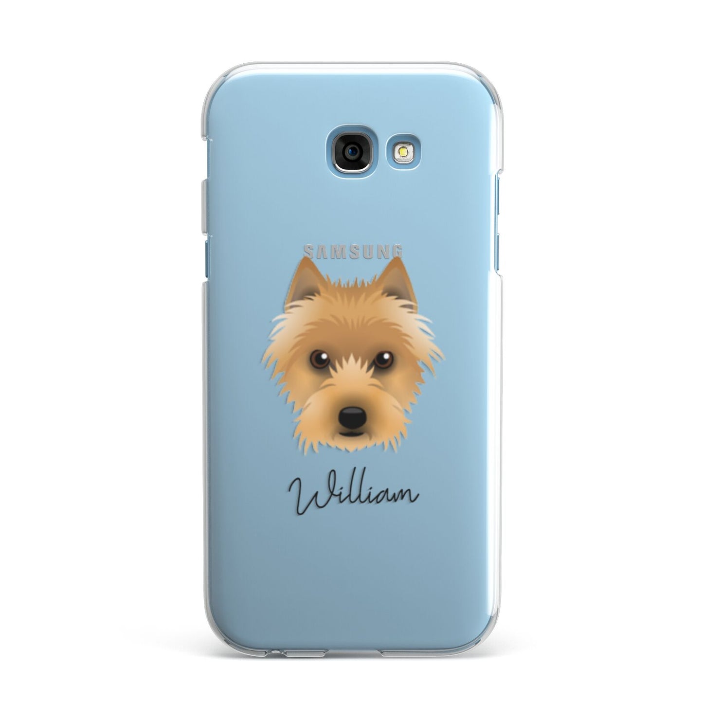 Australian Terrier Personalised Samsung Galaxy A7 2017 Case