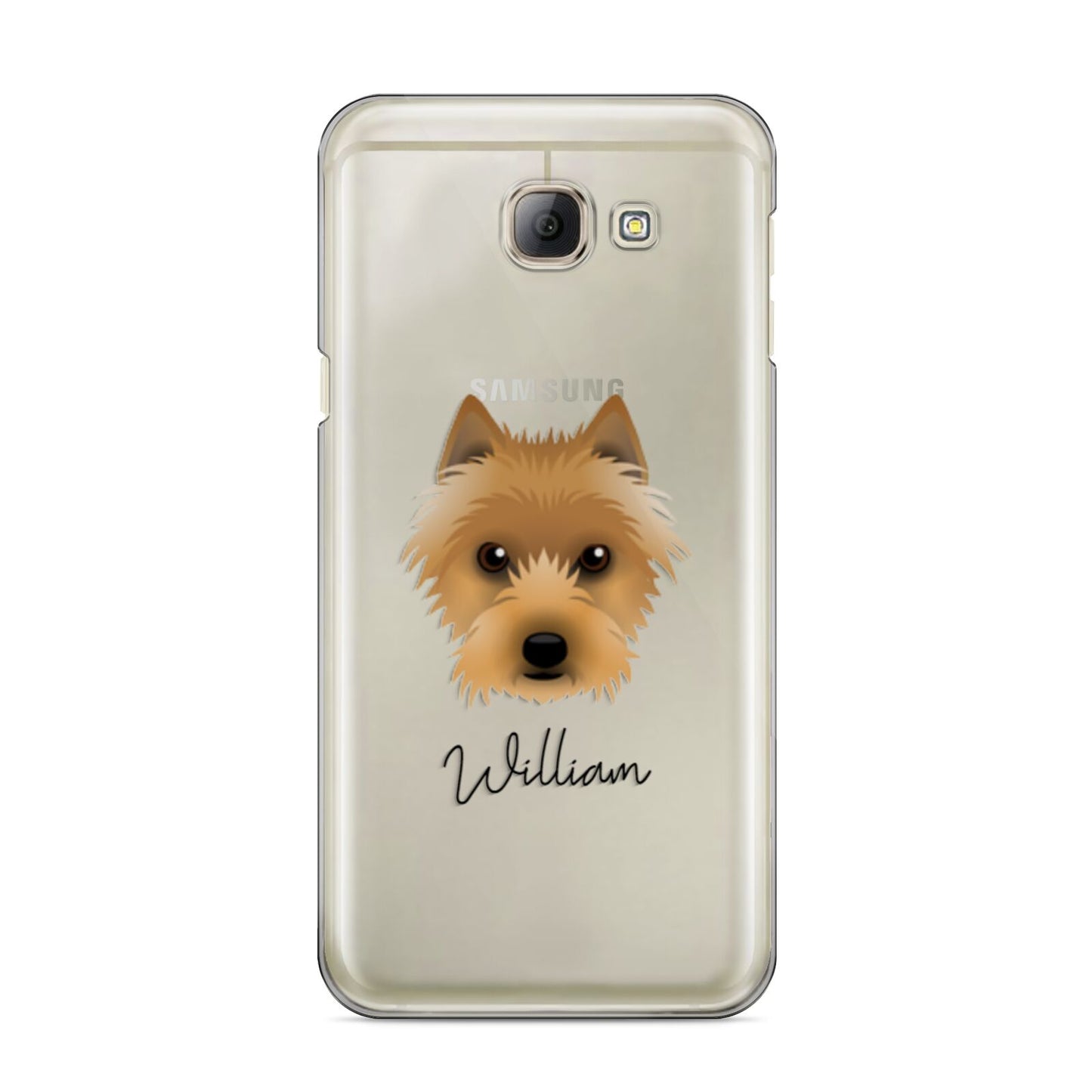 Australian Terrier Personalised Samsung Galaxy A8 2016 Case
