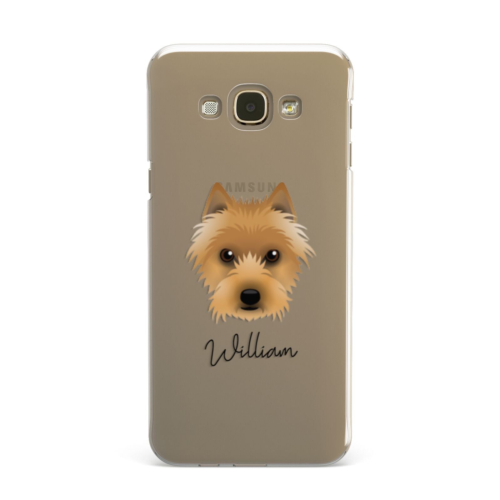 Australian Terrier Personalised Samsung Galaxy A8 Case