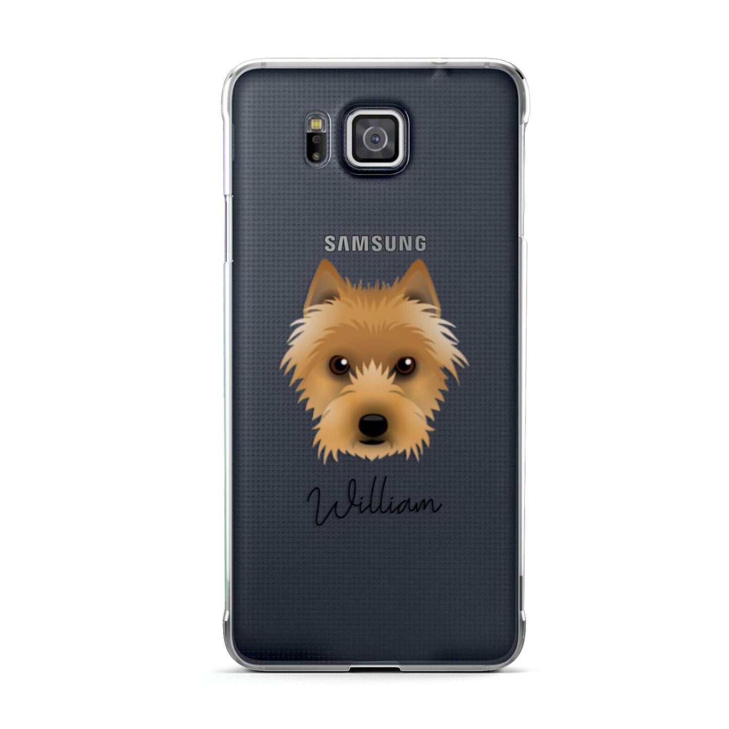 Australian Terrier Personalised Samsung Galaxy Alpha Case