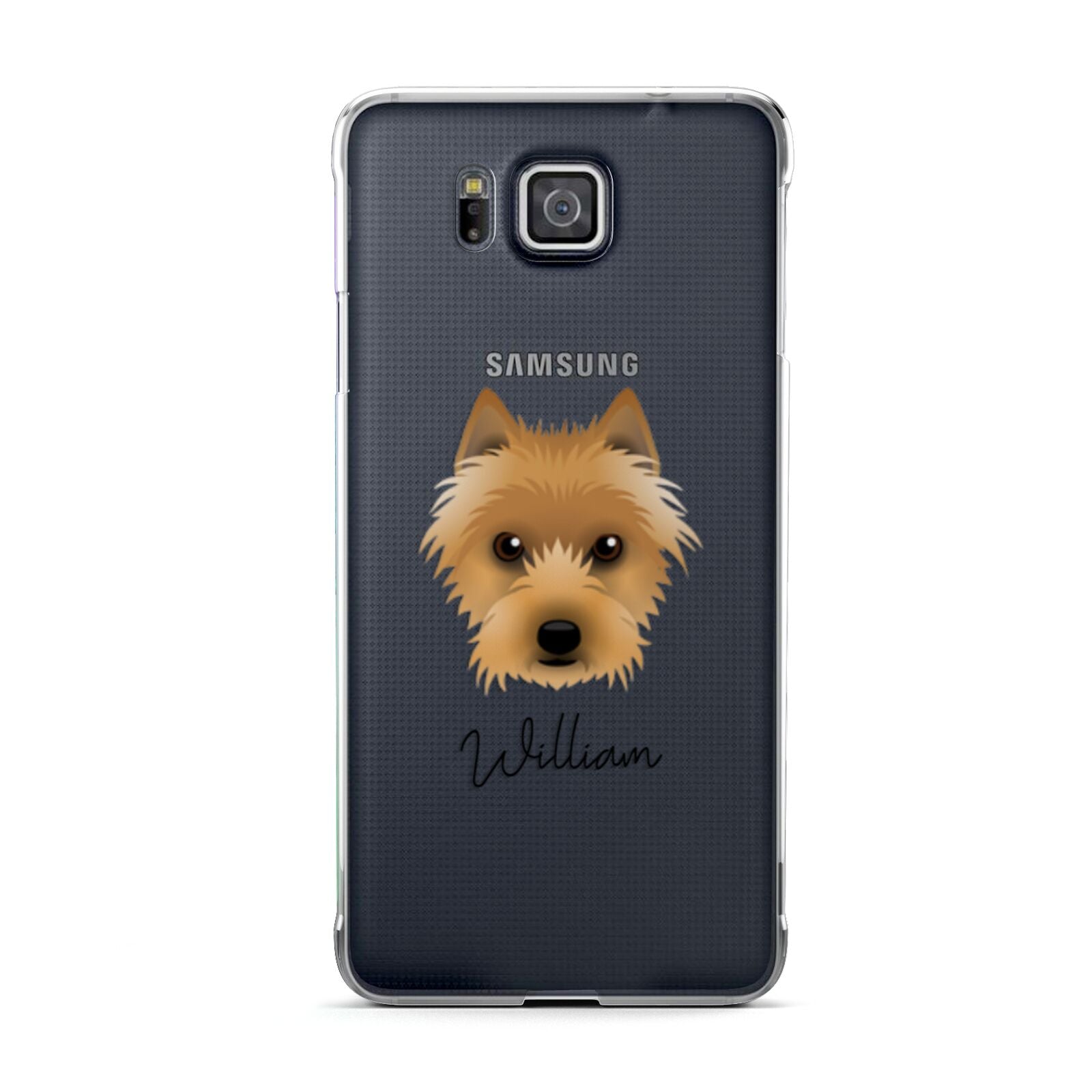 Australian Terrier Personalised Samsung Galaxy Alpha Case