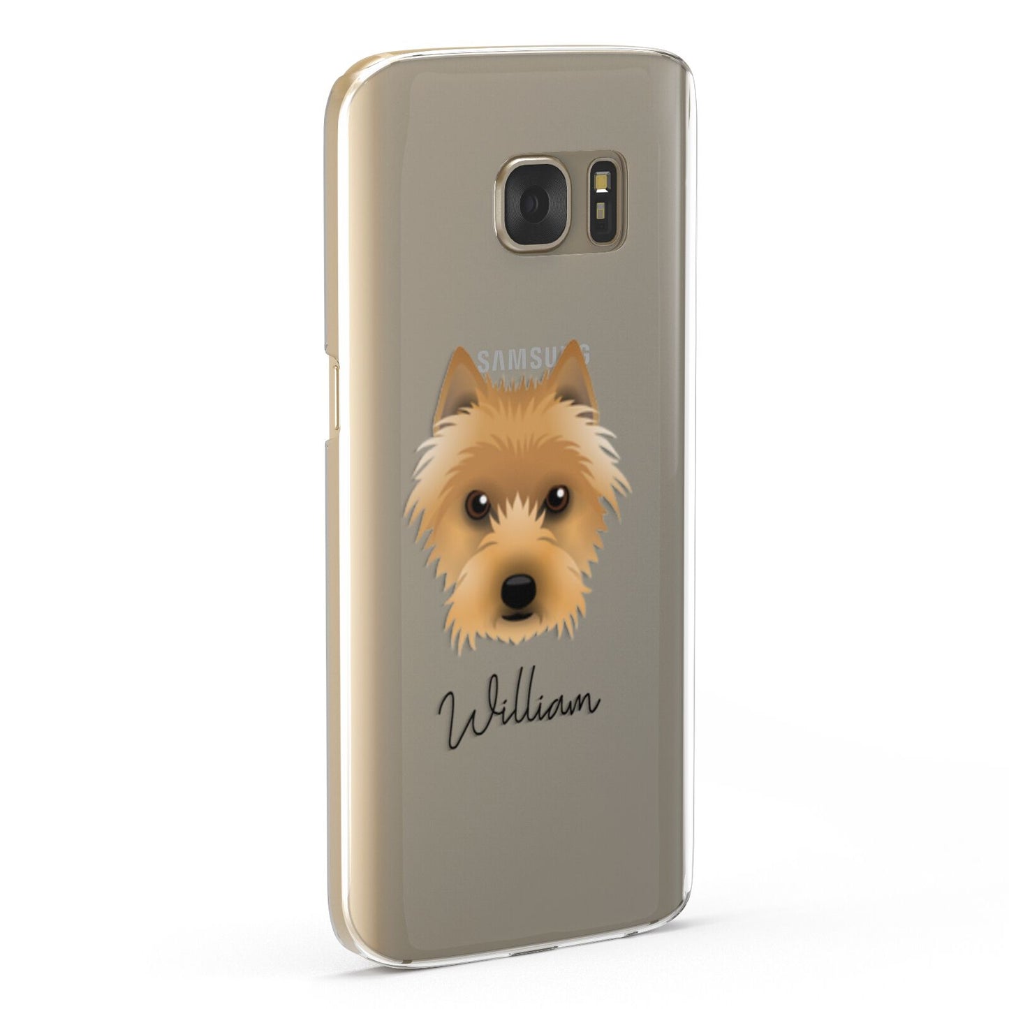 Australian Terrier Personalised Samsung Galaxy Case Fourty Five Degrees