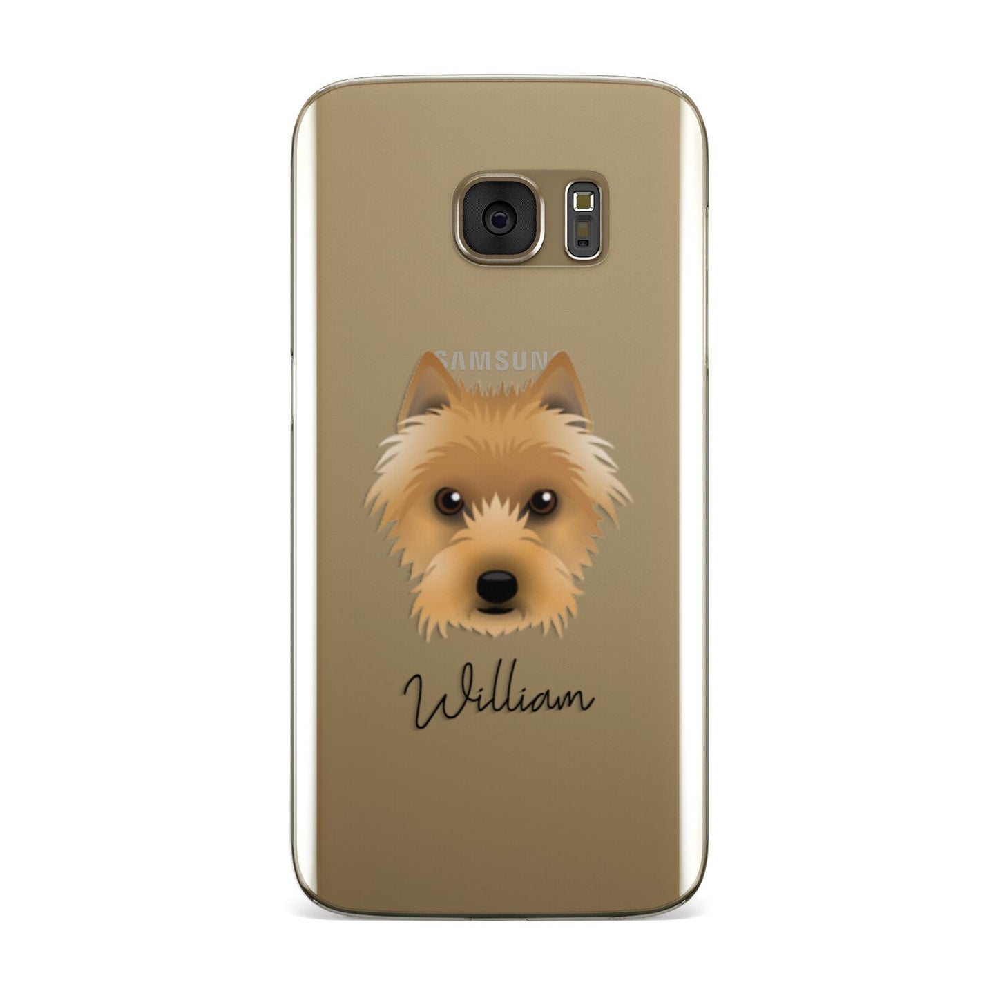 Australian Terrier Personalised Samsung Galaxy Case