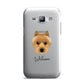Australian Terrier Personalised Samsung Galaxy J1 2015 Case