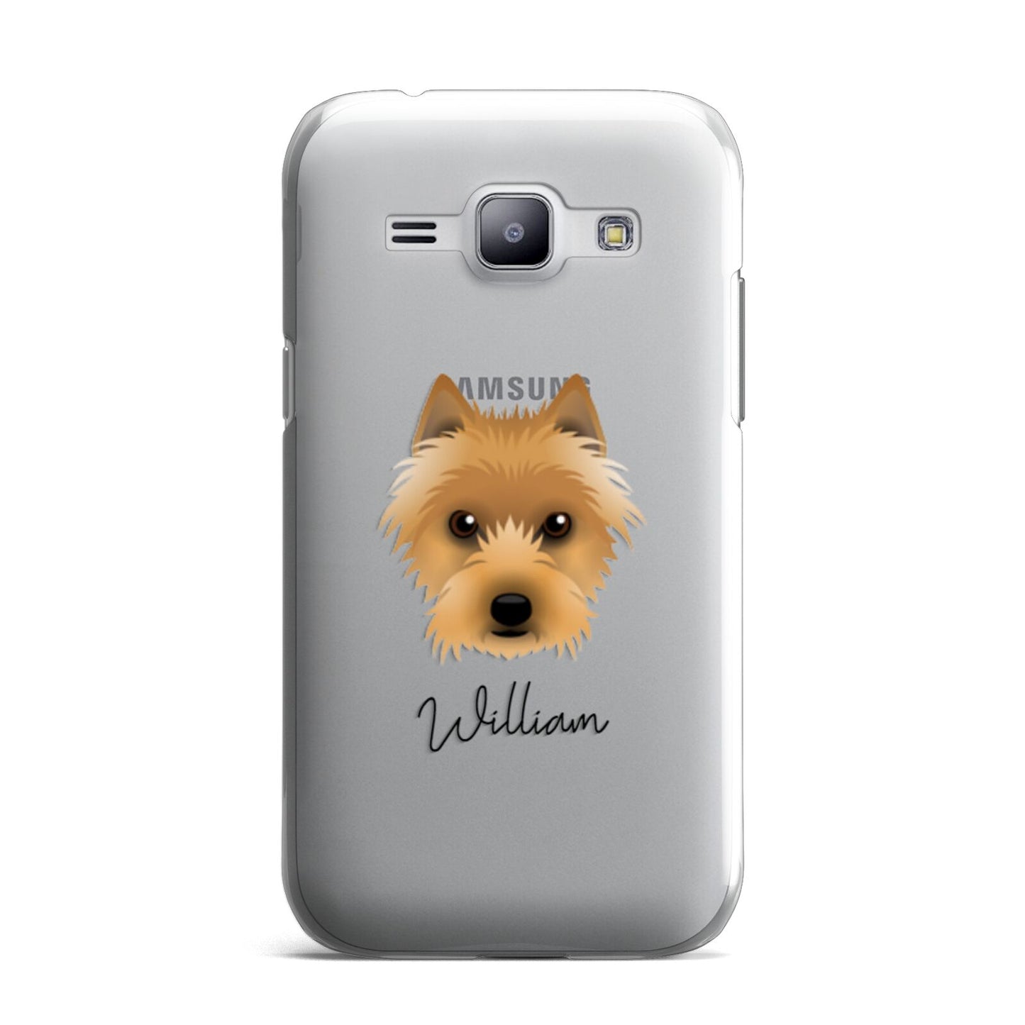 Australian Terrier Personalised Samsung Galaxy J1 2015 Case