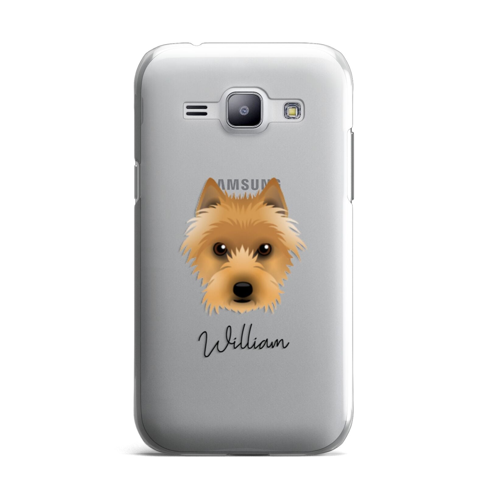 Australian Terrier Personalised Samsung Galaxy J1 2015 Case