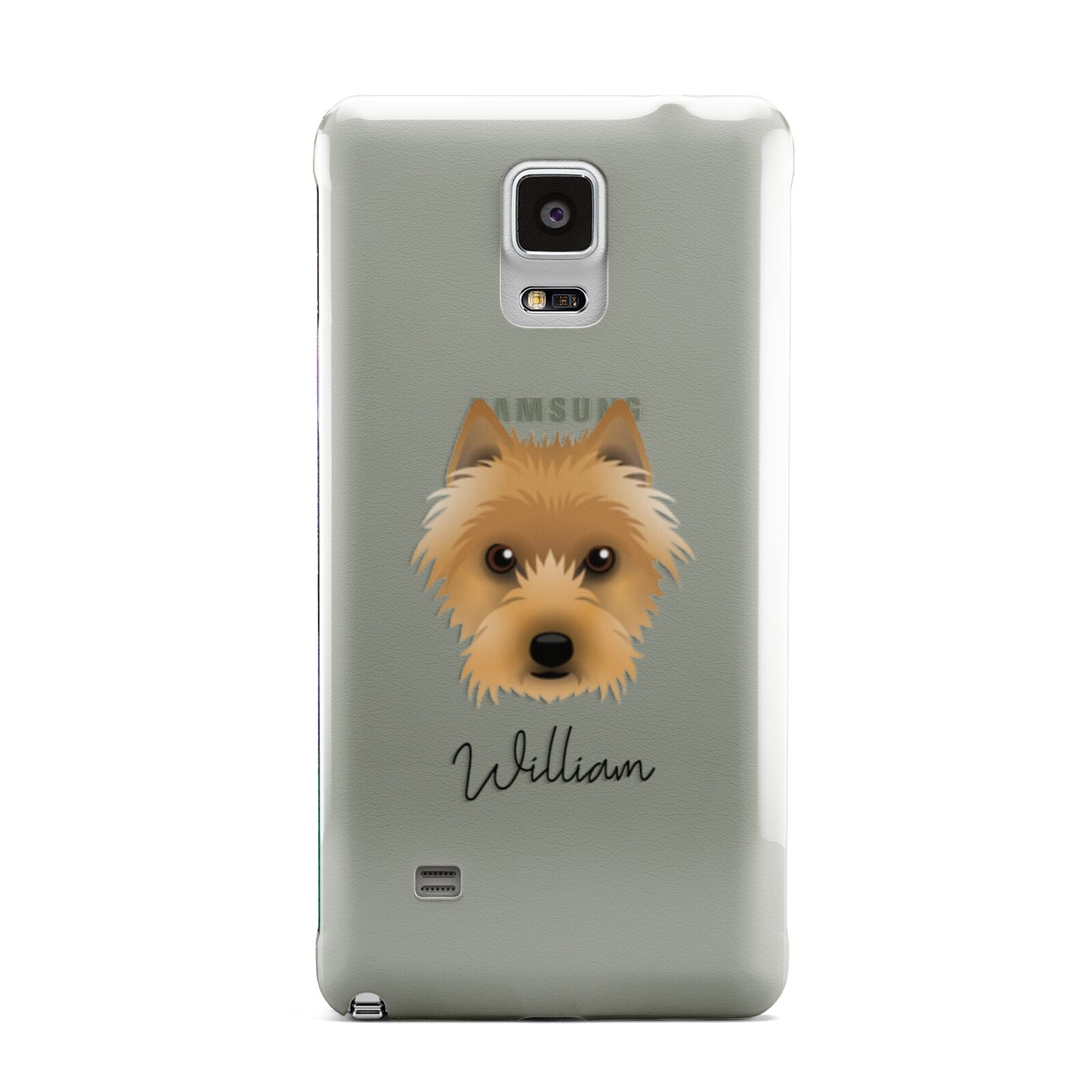 Australian Terrier Personalised Samsung Galaxy Note 4 Case