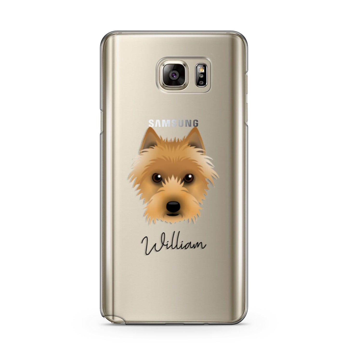 Australian Terrier Personalised Samsung Galaxy Note 5 Case