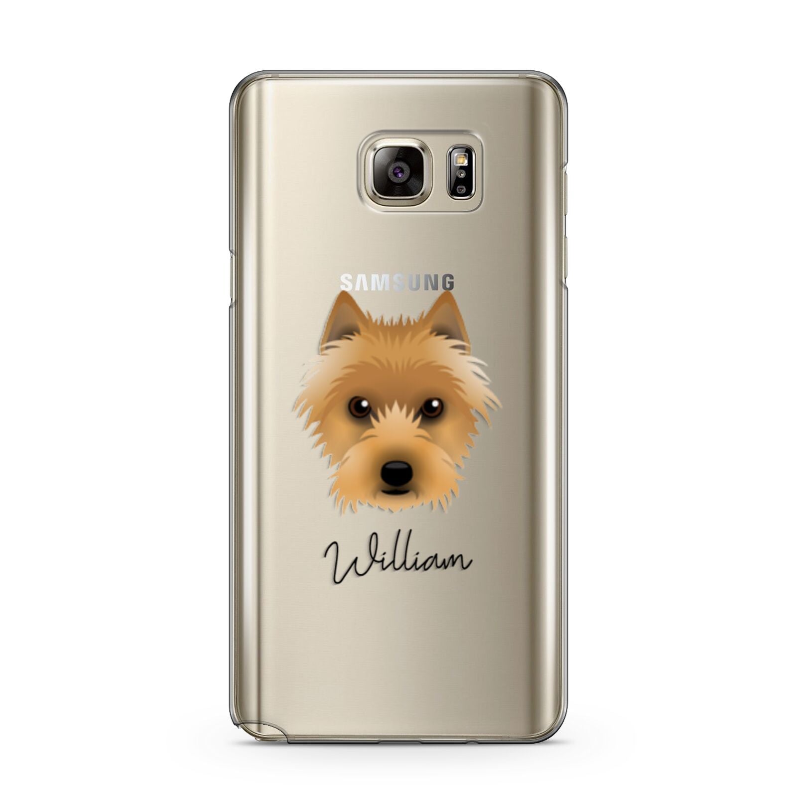 Australian Terrier Personalised Samsung Galaxy Note 5 Case