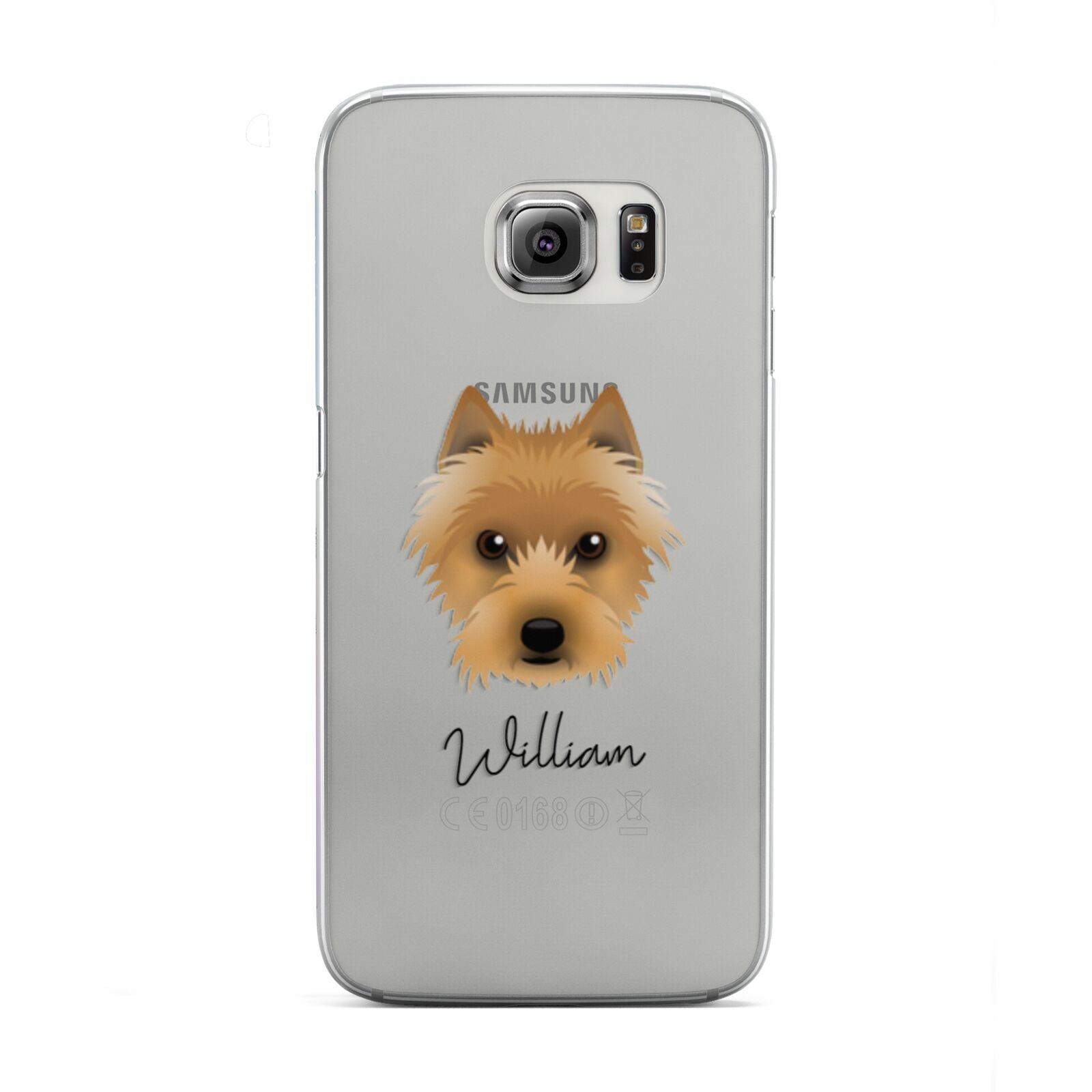 Australian Terrier Personalised Samsung Galaxy S6 Edge Case