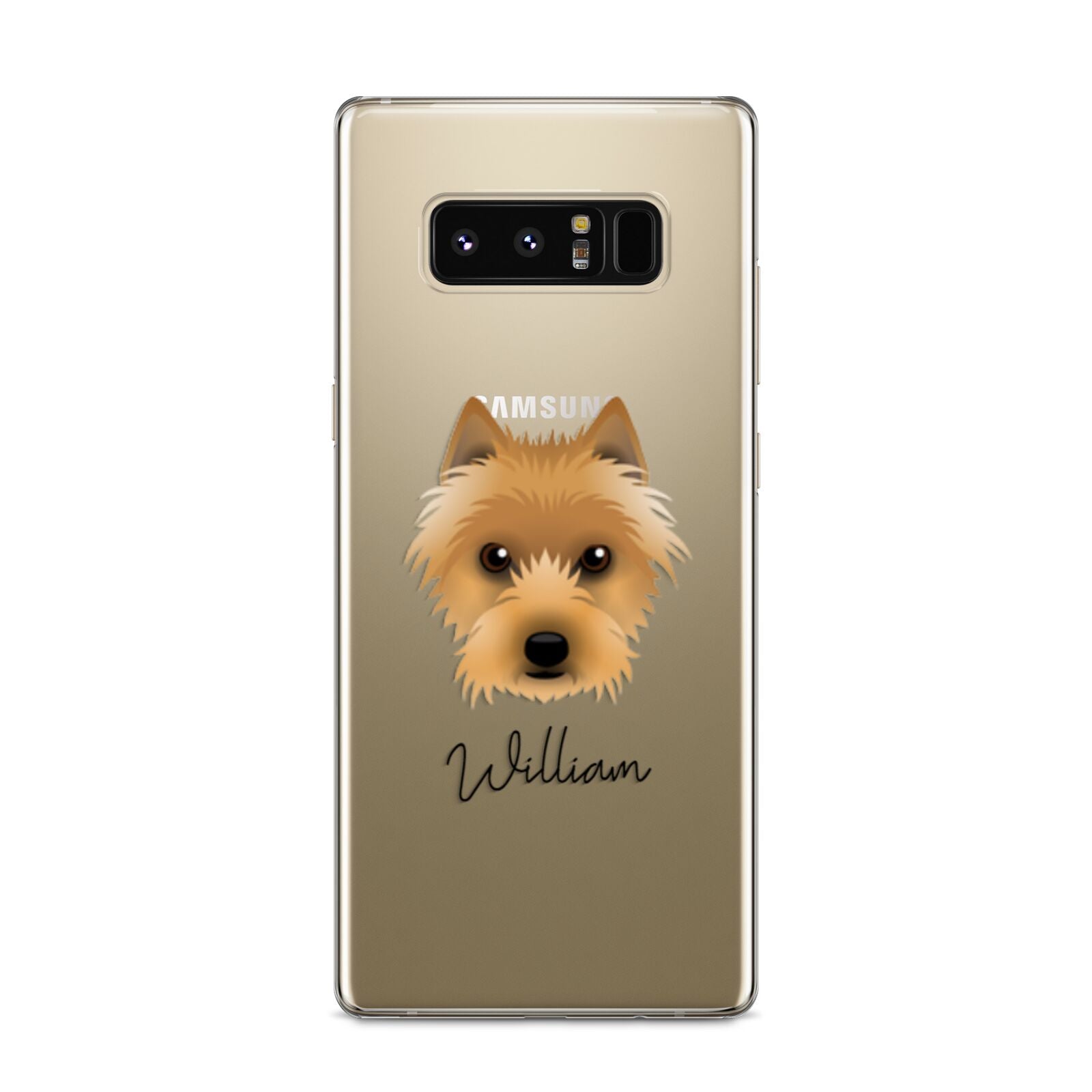 Australian Terrier Personalised Samsung Galaxy S8 Case