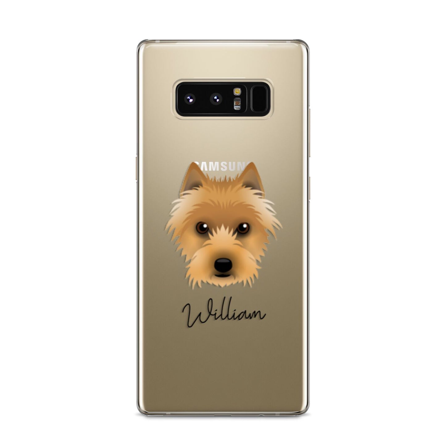 Australian Terrier Personalised Samsung Galaxy S8 Case