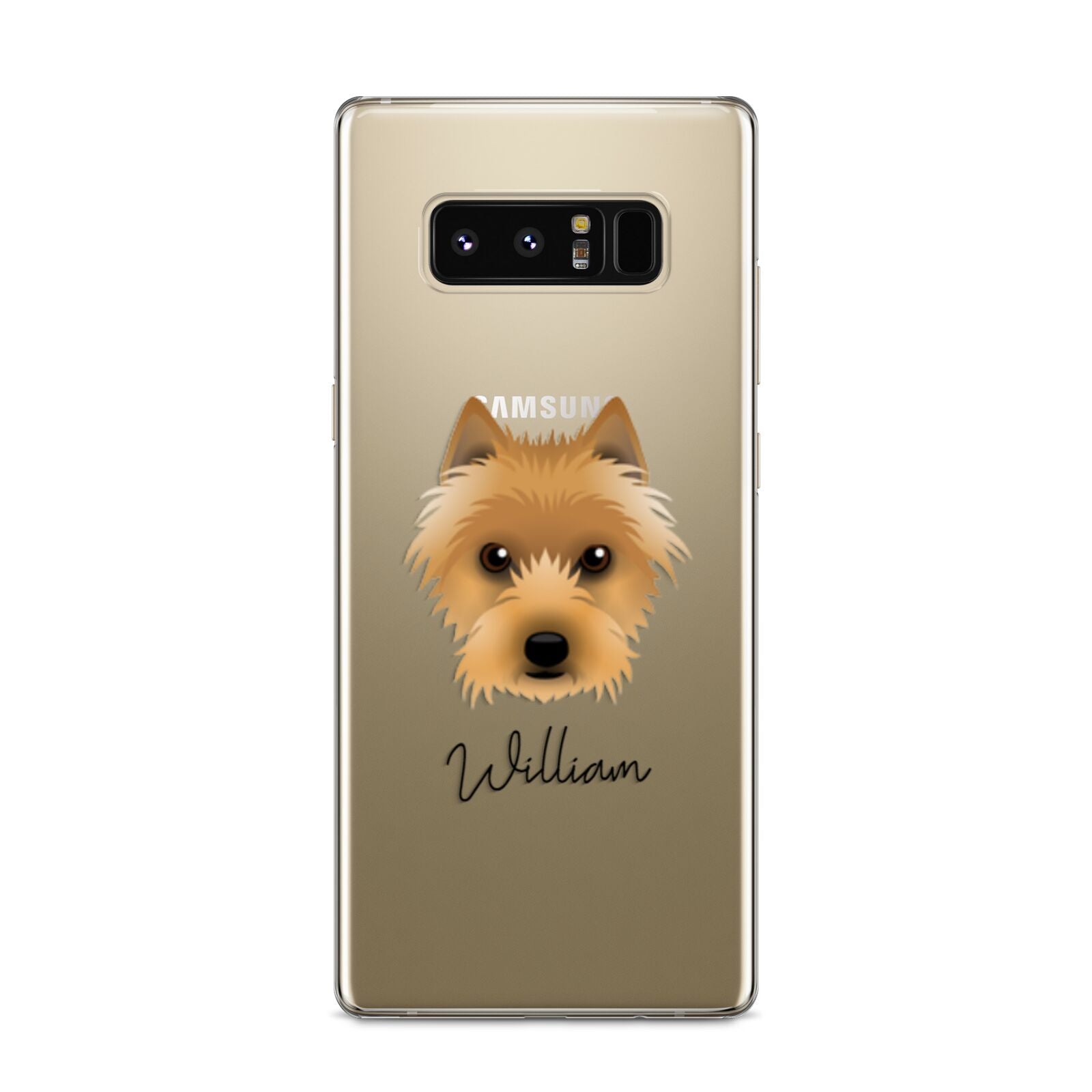 Australian Terrier Personalised Samsung Galaxy S8 Case