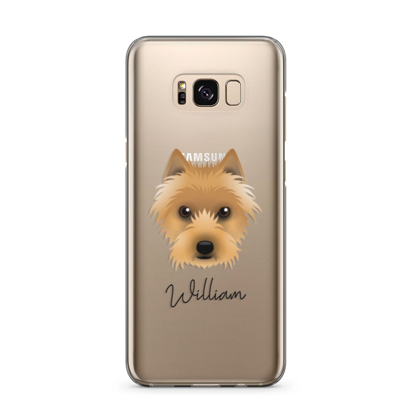 Australian Terrier Personalised Samsung Galaxy S8 Plus Case