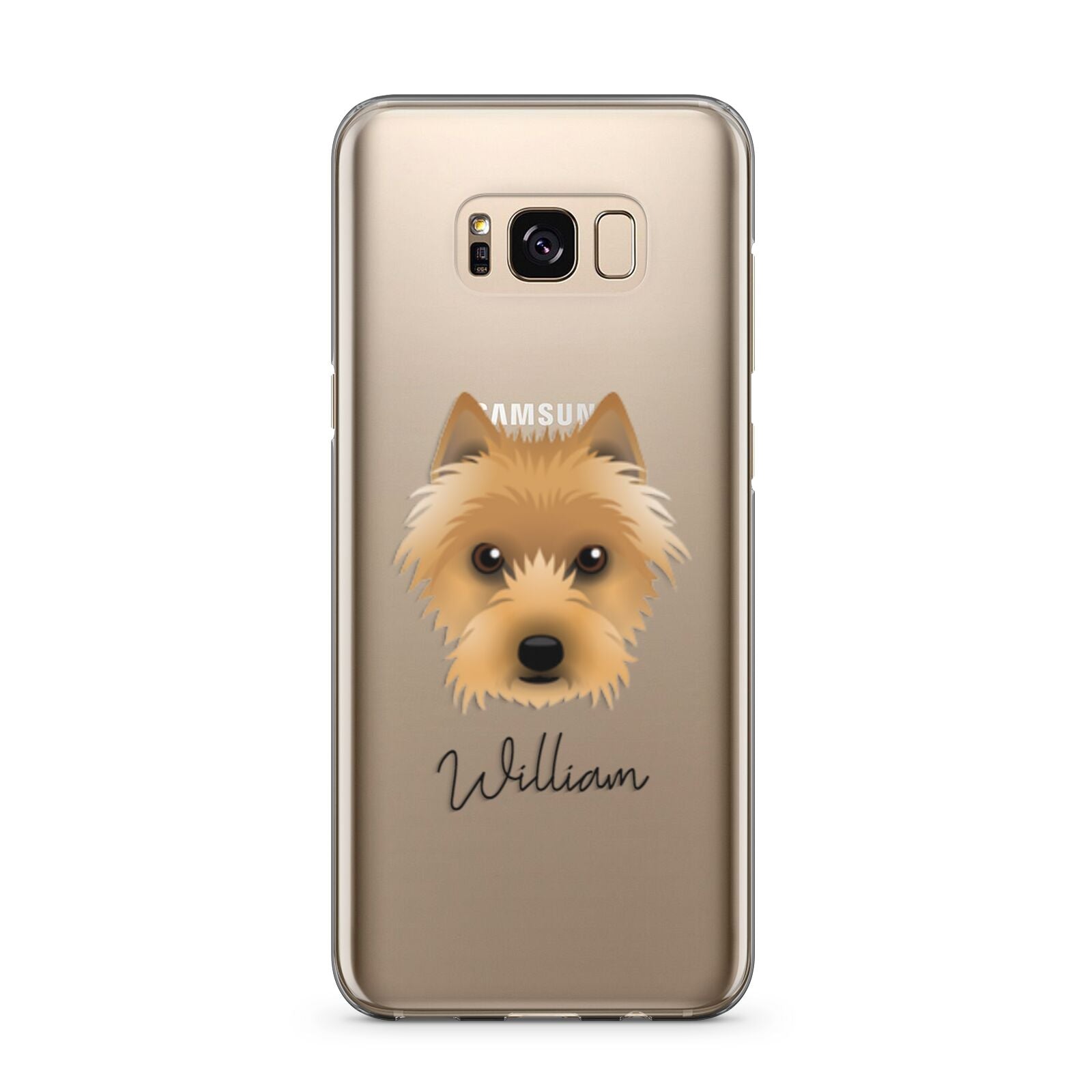 Australian Terrier Personalised Samsung Galaxy S8 Plus Case