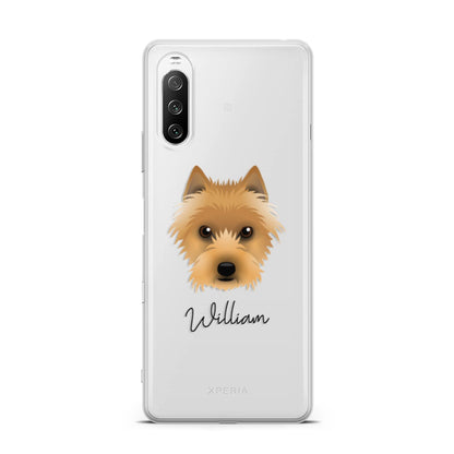 Australian Terrier Personalised Sony Xperia 10 III Case