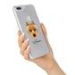 Australian Terrier Personalised iPhone 7 Plus Bumper Case on Silver iPhone Alternative Image