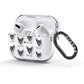 Australian Working Kelpie Icon with Name AirPods Glitter Case 3rd Gen Side Image