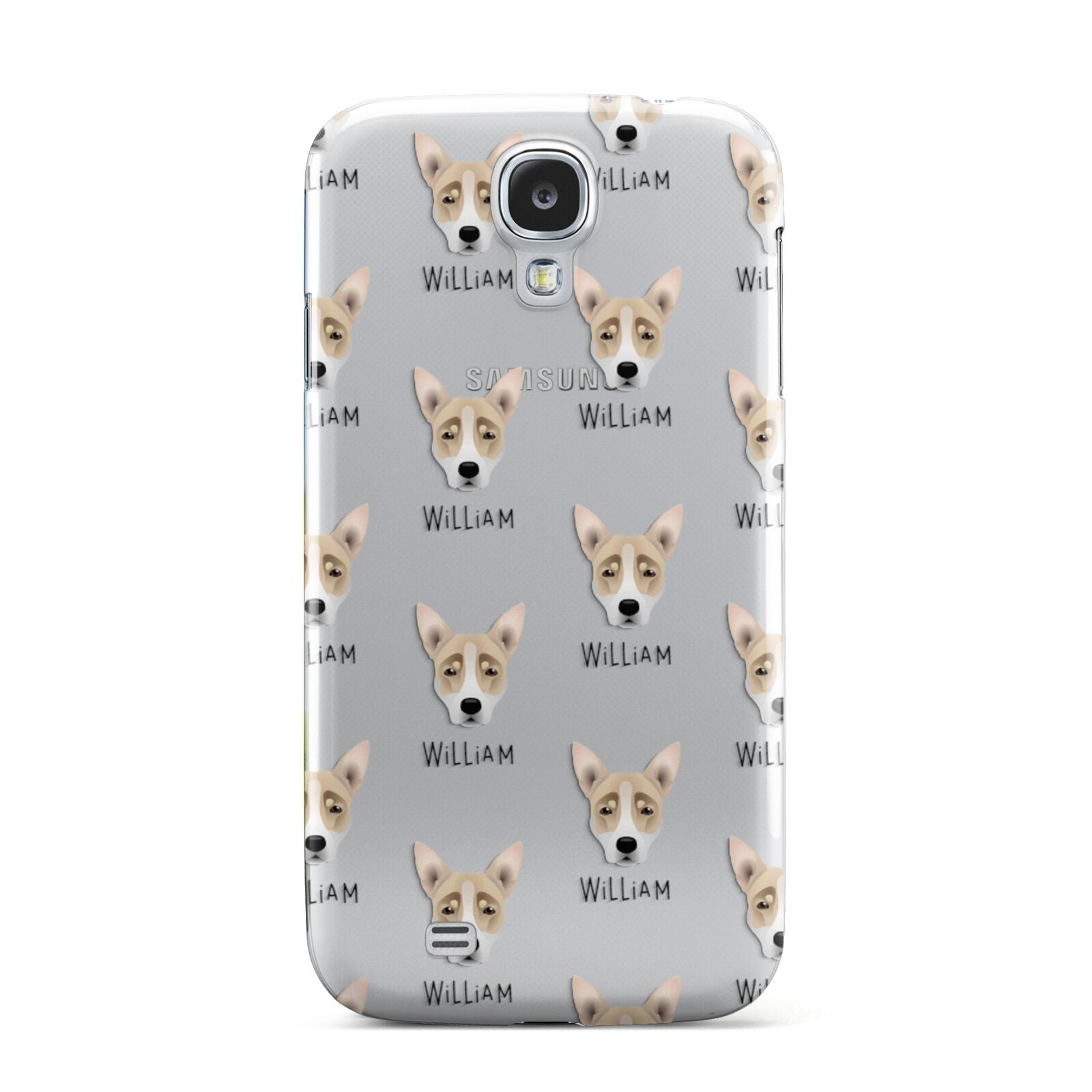 Australian Working Kelpie Icon with Name Samsung Galaxy S4 Case