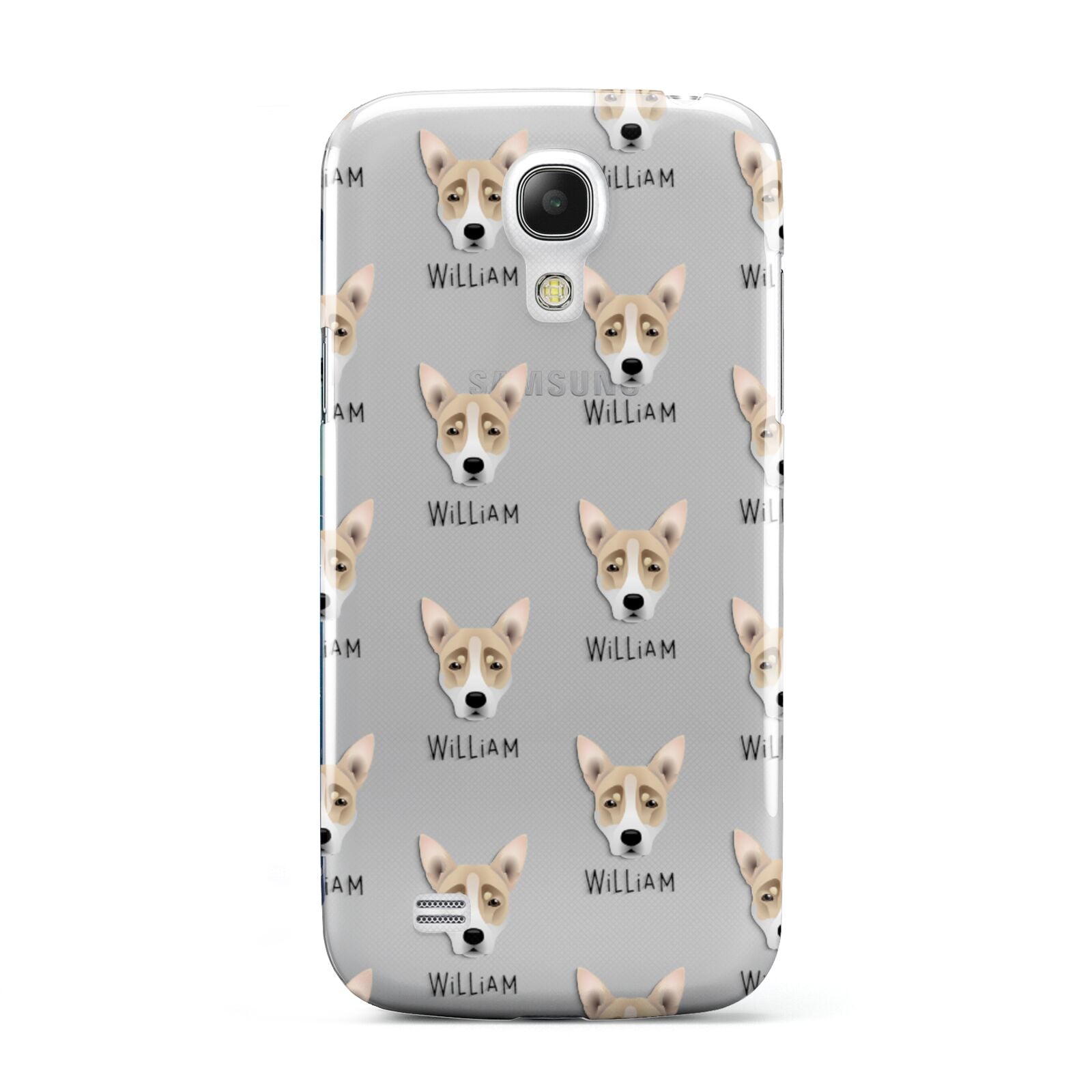 Australian Working Kelpie Icon with Name Samsung Galaxy S4 Mini Case